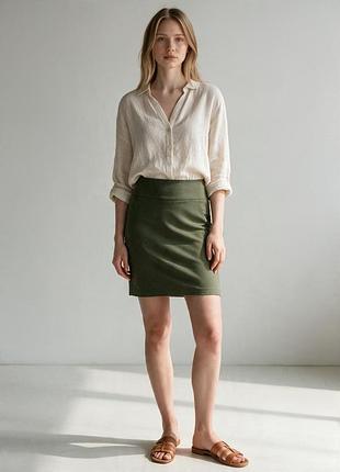 Спідниця silvian heach pga14747go*40 жіночська зелена s (112 107)