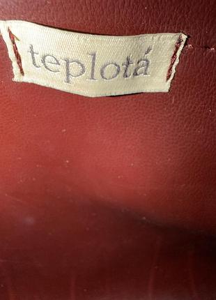 Сумка жіноча teplota тоут бордова 7