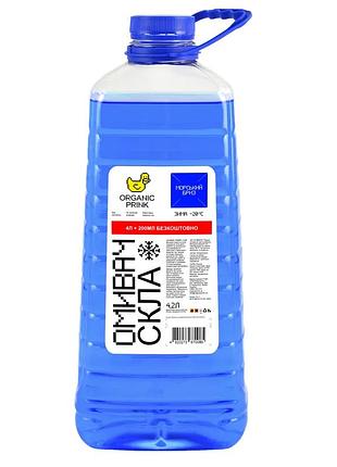 Омивач скла зимовий organic prink -20 °c «морський бриз» 4,2 л (012037)