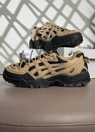 Чоловічі кросівки asics gel-pickax beige black