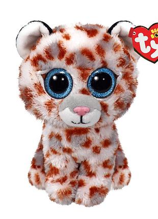 Ty beanie boos леопард "coco" 15 см