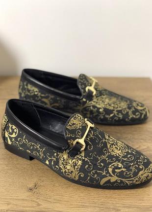 Розкішні чоловічі лофери walk london (оригінал)