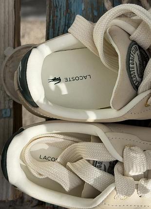 Кеди шкіряні lacoste 4