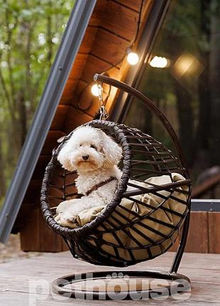 Крісло-кокон для котів і собак home rest з подушкою