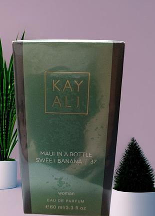 Духи женские kayali maui in a bottle sweet banana -37.