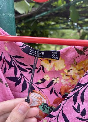 Сукня bershka в квітковий принт 3
