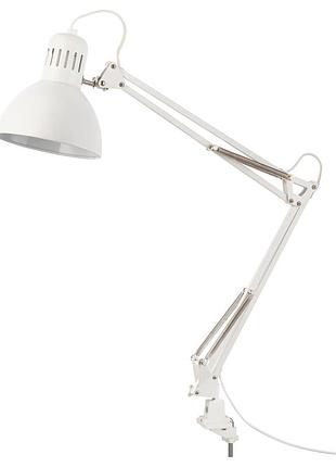 Настільна лампа ikea tertial біла