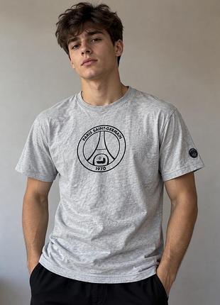 Футболка nike psg paris saint-germain 1970, сіра, розмір xl, вінтаж