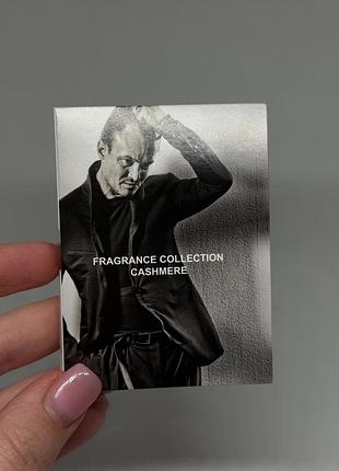 Franck boclet cashmere eau de parfum — амбровий пряний аромат зі стильним грейпфрутом, шкіряним акордом і смолисто-вершковою амброю, 1,5 мл