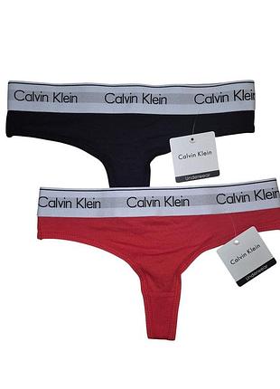 Комплект трусиків бікіні із 2 штук calvin klein р. m