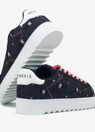 Numeris atelier — denim pink laces 3
