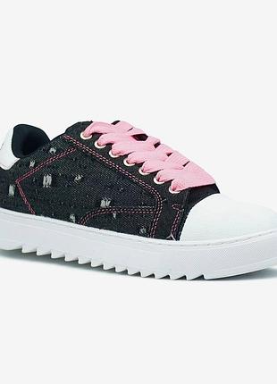 Numeris atelier — denim pink laces 6