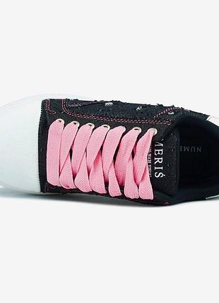 Numeris atelier — denim pink laces 8