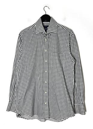Сорочка в клітинку з довгим рукавом gant