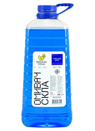 Омивач скла зимовий organic prink -30 °c «морський бриз» 3 л (013032)