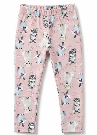 Лосины для девочки 98-104 см розовые carters