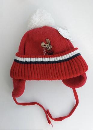 Брендова тепла зимова шапка original marines на 12-18м