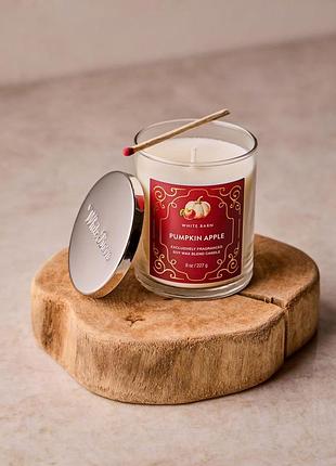 Свічка pumpkin apple від bath and body works