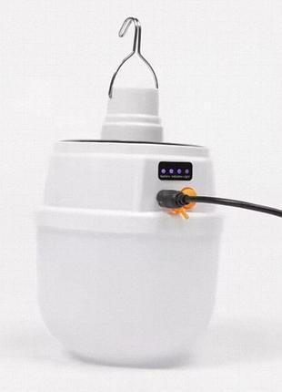 Сонячна аварійна led-лампа x-bail bl2026-sp із гачком, захист ip65, 5 режимів
