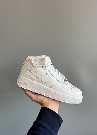 🔥 nike air force 1 classic high — білі ❄️ 3