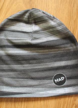 Технологичная беговая спортивная шапка/подшлемник h.a.d. brushed beanie
