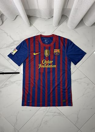 Футбольна джерсі nike fc barcelona 2011/12 home (m) fifa world champions