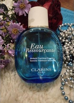 Clarins eau ressourçante — остаток во флаконе 25 мл из 100 мл (оригинал)