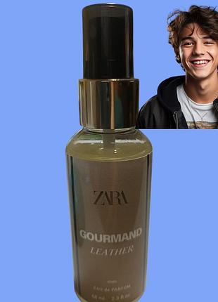 Чоловічі парфуми gourmand leather 68 мл — стійкий ліцензійний тестер (гурманд лезер)