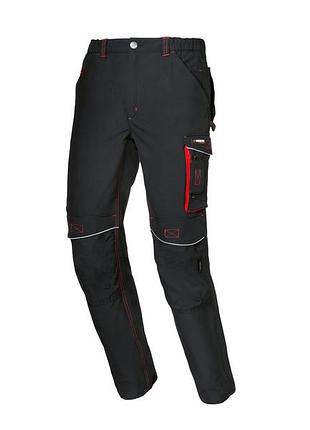 Брюки рабочие карго на теплой подкладке для мужчины parkside cordura® 487104 58(xl) черный