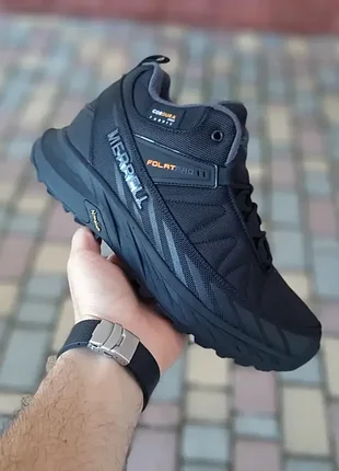 Черевики чоловічі merrell float pro thermo чорні 3