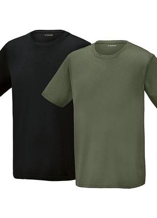 Футболка робочая хлопковая набор 2 шт. для мужчины parkside lidl 509728 xl комбинированный