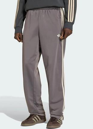 Спортивні штани прямі adidas originals firebird сірі