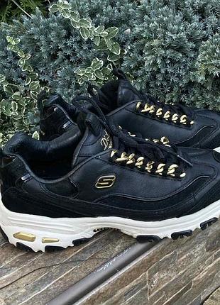 Skechers d'lites оригінальні фірмові шкіряні жіночі кросівки снікерси 36р.