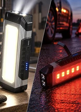 Аккумуляторная лампа многофункциональный портативный фонарь для дома, автомобиля,