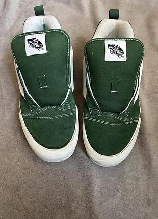Кеди чоловічі vans, зелені, розмір 41, замшеві