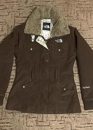 The north face hyvent vintage f05 brown jacket size s