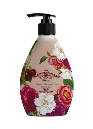 Гель для душу 900мл milano cherry rose тм bianca
