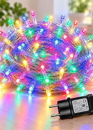 Светодиодная гирлянда-нить, 40 м, 500 led, питание от сети 220 в, разноцветный (kar-lu99/2)