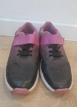 Кросівки для дівчинки clarks чорно-рожеві