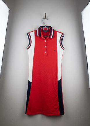 Платье-поло tommy hilfiger без рукавов