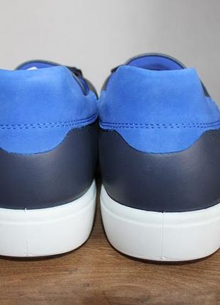 Кожаные кеды ecco soft 7, 45 размер 5