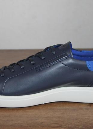 Кожаные кеды ecco soft 7, 45 размер 9
