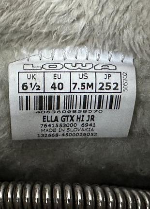 Черевики lowa gore tex (40) 9