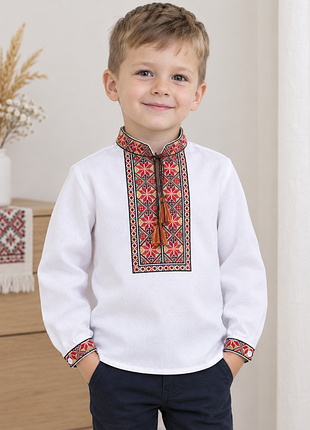Вышиванка для мальчика, р.104-110см