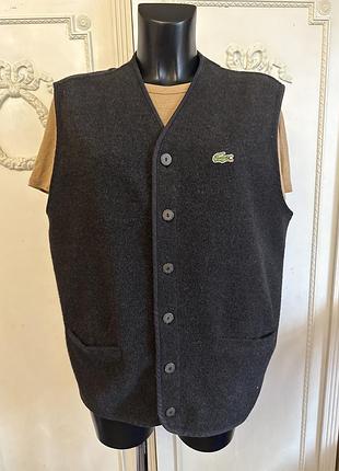 Жилєтка вовна lacoste