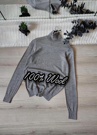 Шерстяной гольф uni qlo p m