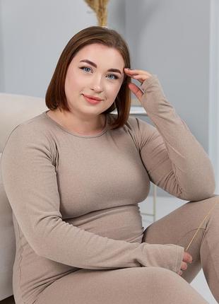 Термобелье женское, Комплект термобелья plus size