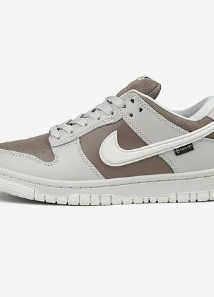 ❄️ nike dunk | brown grey gore-tex termo 🤎🩶 3