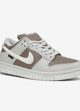❄️ nike dunk | brown grey gore-tex termo 🤎🩶 4