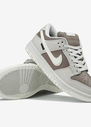❄️ nike dunk | brown grey gore-tex termo 🤎🩶 6